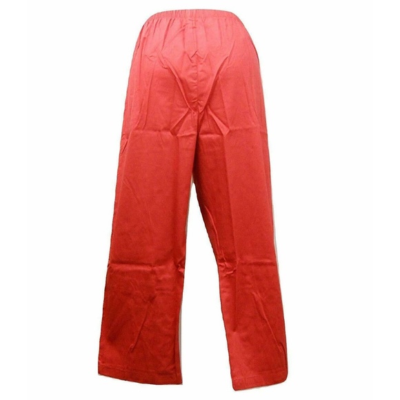 New Haband Petite Plus Size Red Stretch Pants - Picture 2 of 2